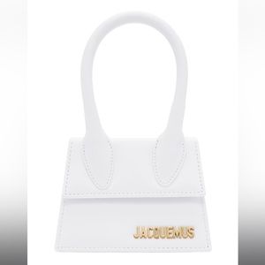 Jacquemus White 'Le Chiquito' Clutch